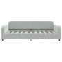 Hellgraues Samtschlafsofa 90x190 cm von vidaXL, Betten und Lattenroste - Ref: Foro24-354071, Preis: 181,23 €, Rabatt: %