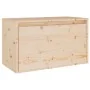 Solid pine wood wall cabinet 60x30x35 cm by vidaXL, Shelves and shelves - Ref: Foro24-813445, Price: 54,15 €, Discount: %