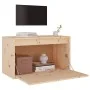 Solid pine wood wall cabinet 60x30x35 cm by vidaXL, Shelves and shelves - Ref: Foro24-813445, Price: 54,15 €, Discount: %