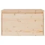 Solid pine wood wall cabinet 60x30x35 cm by vidaXL, Shelves and shelves - Ref: Foro24-813445, Price: 54,15 €, Discount: %