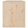 Solid pine wood wall cabinet 60x30x35 cm by vidaXL, Shelves and shelves - Ref: Foro24-813445, Price: 54,15 €, Discount: %