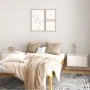 Wandschränke 2 Stück aus massivem weißem Kiefernholz 60x30x35 cm von vidaXL, Regale und Regale - Ref: Foro24-813448, Preis: 8...