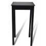 Mesa alta de bar MDF negra 55x55x107 cm de vidaXL, Mesas de cocina y de comedor - Ref: Foro24-240379, Precio: 90,94 €, Descue...