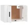 3-piece white plywood TV furniture set by vidaXL, TV Furniture - Ref: Foro24-3188382, Price: 111,20 €, Discount: %
