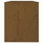 Wandschrank aus massivem Kiefernholz in Honigbraun, 60 x 30 x 35 cm von vidaXL, Regale und Regale - Ref: Foro24-813451, Preis...