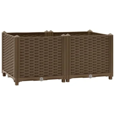 Flower bed 80x40x38 cm polypropylene by vidaXL, Pots and planters - Ref: Foro24-316516, Price: 48,57 €, Discount: %