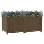 Flower bed 80x40x38 cm polypropylene by vidaXL, Pots and planters - Ref: Foro24-316516, Price: 48,57 €, Discount: %