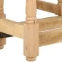 Runder Esstisch aus massivem Mangoholz, 110 x 76 cm von vidaXL, Küchen- und Esstische - Ref: Foro24-321699, Preis: 223,85 €, ...