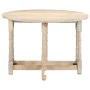 Runder Esstisch aus massivem Mangoholz, 110 x 76 cm von vidaXL, Küchen- und Esstische - Ref: Foro24-321700, Preis: 306,40 €, ...