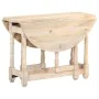 Runder Esstisch aus massivem Mangoholz, 110 x 76 cm von vidaXL, Küchen- und Esstische - Ref: Foro24-321700, Preis: 306,40 €, ...