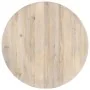 Round solid mango wood dining table 110x76 cm by vidaXL, Kitchen and dining tables - Ref: Foro24-321700, Price: 301,71 €, Dis...