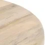 Round solid mango wood dining table 110x76 cm by vidaXL, Kitchen and dining tables - Ref: Foro24-321700, Price: 301,71 €, Dis...