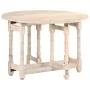 Round solid mango wood dining table 110x76 cm by vidaXL, Kitchen and dining tables - Ref: Foro24-321700, Price: 301,71 €, Dis...
