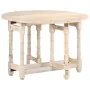 Runder Esstisch aus massivem Mangoholz, 110 x 76 cm von vidaXL, Küchen- und Esstische - Ref: Foro24-321700, Preis: 306,40 €, ...