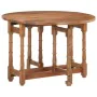Runder Esstisch aus massivem Mangoholz, 110 x 76 cm von vidaXL, Küchen- und Esstische - Ref: Foro24-321701, Preis: 299,15 €, ...