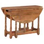 Runder Esstisch aus massivem Mangoholz, 110 x 76 cm von vidaXL, Küchen- und Esstische - Ref: Foro24-321701, Preis: 299,15 €, ...