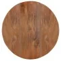 Round solid mango wood dining table 110x76 cm by vidaXL, Kitchen and dining tables - Ref: Foro24-321701, Price: 299,15 €, Dis...