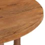 Runder Esstisch aus massivem Mangoholz, 110 x 76 cm von vidaXL, Küchen- und Esstische - Ref: Foro24-321701, Preis: 299,15 €, ...