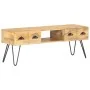 Solid mango wood TV stand 120x35x45 cm by vidaXL, TV Furniture - Ref: Foro24-321790, Price: 117,70 €, Discount: %