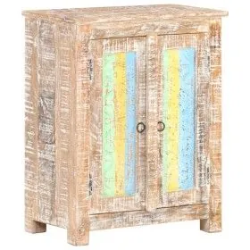 Rough mango wood sideboard 61x35x76 cm by vidaXL, Sideboards - Ref: Foro24-321792, Price: 181,32 €, Discount: %