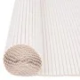 Weißer doppelseitiger Gartenzaun 90x400 cm von vidaXL, Zaunpaneele - Ref: Foro24-317146, Preis: 45,38 €, Rabatt: %