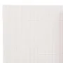 Weißer doppelseitiger Gartenzaun 90x400 cm von vidaXL, Zaunpaneele - Ref: Foro24-317146, Preis: 45,38 €, Rabatt: %