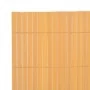 Yellow double-sided garden fence 90x400 cm by vidaXL, fence panels - Ref: Foro24-317148, Price: 42,35 €, Discount: %