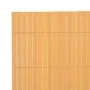 Yellow double-sided garden fence 110x500 cm by vidaXL, fence panels - Ref: Foro24-317163, Price: 65,64 €, Discount: %