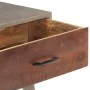 Mesa consola de madera maciza de mango gris 110x35x75 cm de vidaXL, Mesas auxiliares - Ref: Foro24-321807, Precio: 139,37 €, ...