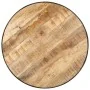 Massiver Couchtisch aus schwarzem, rauem Mangoholz, 68 x 68 x 36 cm von vidaXL, Couchtisch - Ref: Foro24-321931, Preis: 201,6...