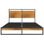 Estructura de cama de metal 120x200 cm de vidaXL, Camas y somieres - Ref: Foro24-324864, Precio: 130,01 €, Descuento: %