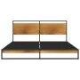Estructura de cama de metal 140x200 cm de vidaXL, Camas y somieres - Ref: Foro24-324865, Precio: 139,03 €, Descuento: %