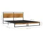 Estructura de cama de metal 140x200 cm de vidaXL, Camas y somieres - Ref: Foro24-324865, Precio: 139,03 €, Descuento: %