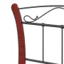 Estructura de cama de metal negra 90x200 cm de vidaXL, Camas y somieres - Ref: Foro24-324876, Precio: 84,78 €, Descuento: %