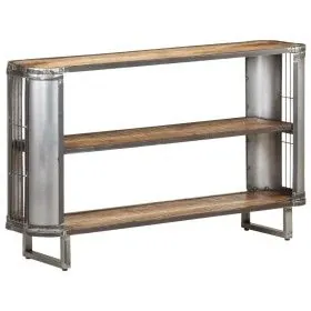 Aparador de madera maciza de mango 120x30x73 cm de vidaXL, Aparadores - Ref: Foro24-321951, Precio: 219,59 €, Descuento: %