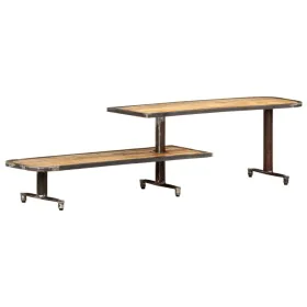 TV-Schrank aus massivem Mangoholz, 160 x 30 x 40 cm von vidaXL, TV-Möbel - Ref: Foro24-321960, Preis: 71,67 €, Rabatt: %