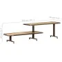 TV-Schrank aus massivem Mangoholz, 160 x 30 x 40 cm von vidaXL, TV-Möbel - Ref: Foro24-321960, Preis: 71,67 €, Rabatt: %