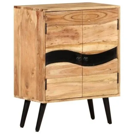 Massivholz Akazie Sideboard 57x34x75 cm von vidaXL, Sideboards - Ref: Foro24-322677, Preis: 178,69 €, Rabatt: %