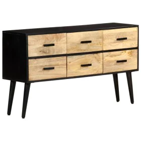 Sideboard aus massivem Mangoholz, 110 x 33 x 64 cm von vidaXL, Sideboards - Ref: Foro24-322678, Preis: 168,66 €, Rabatt: %