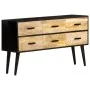 Solid mango wood sideboard 110x33x64 cm by vidaXL, Sideboards - Ref: Foro24-322678, Price: 168,64 €, Discount: %