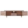 Solid acacia wood TV cabinet 118x30x40 cm by vidaXL, TV Furniture - Ref: Foro24-322684, Price: 129,03 €, Discount: %