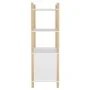 Hoher Schrank aus weißem Sperrholz 80x40x121 cm von vidaXL, Sideboards - Ref: Foro24-345699, Preis: 89,08 €, Rabatt: %