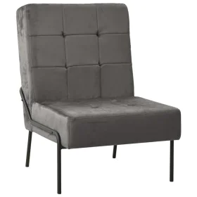 Silla de relajación de terciopelo gris oscuro 65x79x87 cm von vidaXL, Stühle - Ref: Foro24-325771, Preis: 97,50 €, Rabatt: %