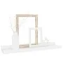 Wandregale 4 Einheiten weiß 40x9x3 cm von vidaXL, Regale und Regale - Ref: Foro24-326660, Preis: 24,30 €, Rabatt: %