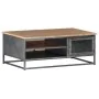 Solid gray acacia wood coffee table 90x50x35 cm by vidaXL, Coffee table - Ref: Foro24-323500, Price: 157,69 €, Discount: %