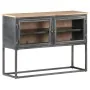 Solid acacia wood sideboard in gray, 100x30x70 cm by vidaXL, Sideboards - Ref: Foro24-323502, Price: 216,20 €, Discount: %