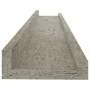 Wall shelves 2 units concrete gray 60x9x3 cm by vidaXL, Shelves and shelves - Ref: Foro24-326700, Price: 23,15 €, Discount: %