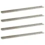 Wandregale 4 Einheiten betongrau 115x9x3 cm von vidaXL, Regale und Regale - Ref: Foro24-326708, Preis: 37,64 €, Rabatt: %