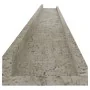 Wandregale 4 Einheiten betongrau 115x9x3 cm von vidaXL, Regale und Regale - Ref: Foro24-326708, Preis: 37,64 €, Rabatt: %