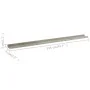 Wandregale 4 Einheiten betongrau 115x9x3 cm von vidaXL, Regale und Regale - Ref: Foro24-326708, Preis: 37,64 €, Rabatt: %